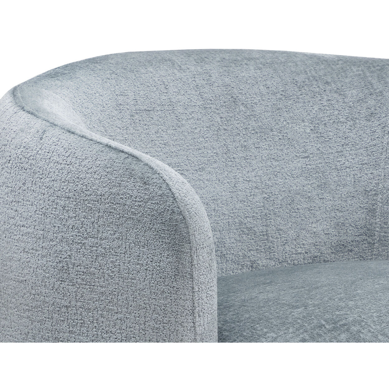 Mircea Bergen French Blue Lounge Chair